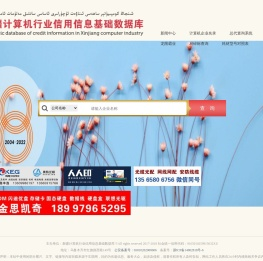 新疆计算机行业信用信息基础数据库