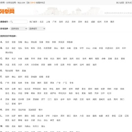 列举网