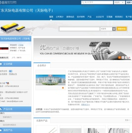 广东天际电器有限公司（天际电子）(tonze.dzsc.com)