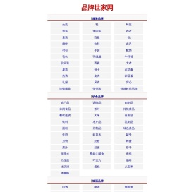 品牌世家