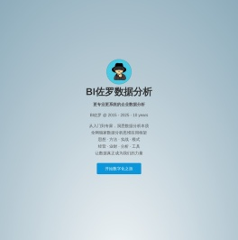BI佐罗数据分析