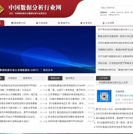 中国数据分析行业网