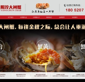 阳淳牌大闸蟹