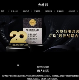 火橙战略咨询