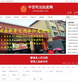 中安司法拍卖网