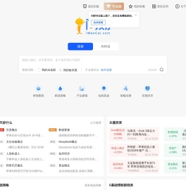 同花顺问财