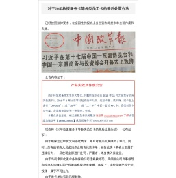 善后登记/