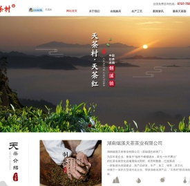 湖南烟溪天茶茶业有限公司【官网】安化红茶