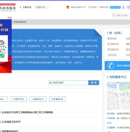 亭湖文峰街道政务服务网
