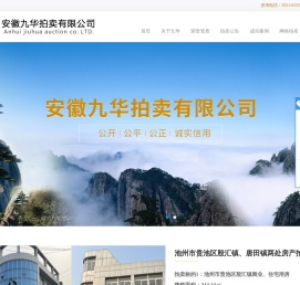 安徽九华拍卖有限公司