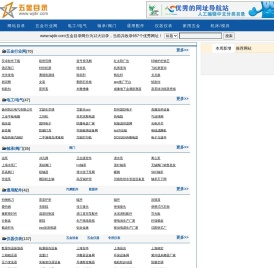 五金目录网,中文分类网址导航