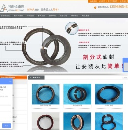 剖分式油封