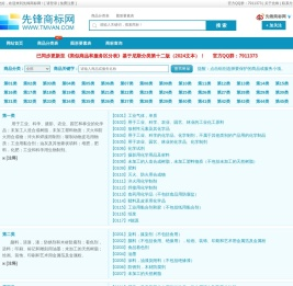 商品分类表