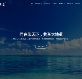 大地蓝丝绸家纺
