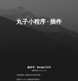 丸子小程序