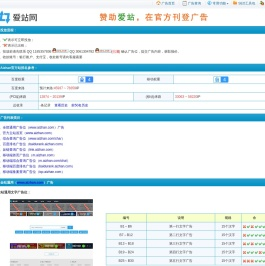爱站网广告确认系统