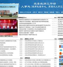 宝鸡文理学院党委教师工作部·人事处