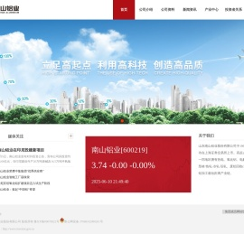 山东南山铝业股份有限公司