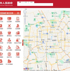 北京12345服务导图