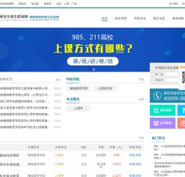中国科学院心理研究所在职研究生招生信息网