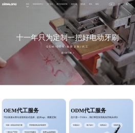 智能声波震动电动牙刷OEM贴牌代工厂