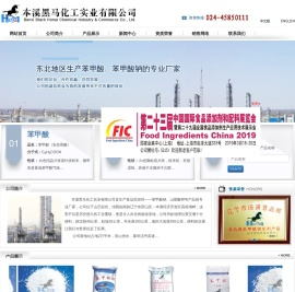 本溪黑马化工实业有限公司