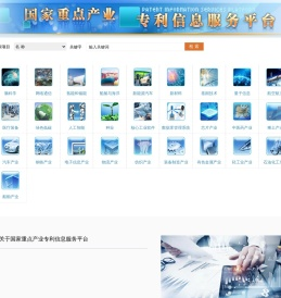 重点产业专利信息服务平台