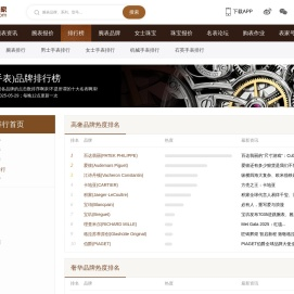 手表品牌排行榜