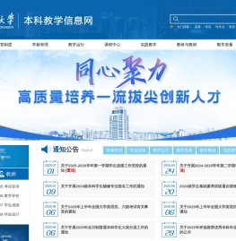 重庆大学本科教学信息网
