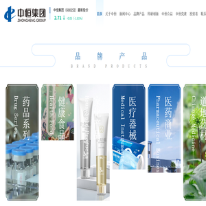 中恒集团门户网站