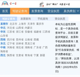 315真伪查询网