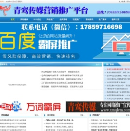 青鸾传媒,全网营销,网络推广,百度推广,软文推广,网络营销,网站建设,SEO优化
