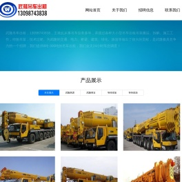重庆市武隆区王老幺吊车租赁有限公司
