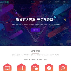 欢迎莅临五方云翼网站