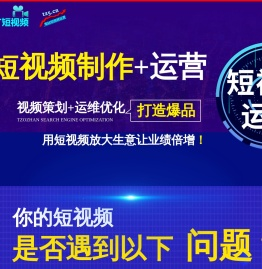 短视频制作/seo运营