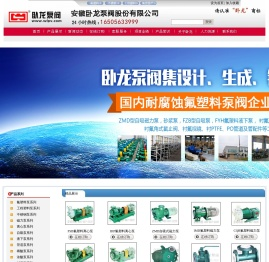 安徽卧龙泵阀股份有限公司