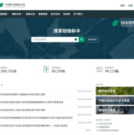 中国数字植物标本馆（CVH）