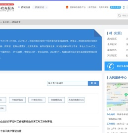 西城街道政务服务网
