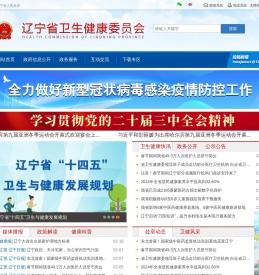 辽宁省卫生健康委员会