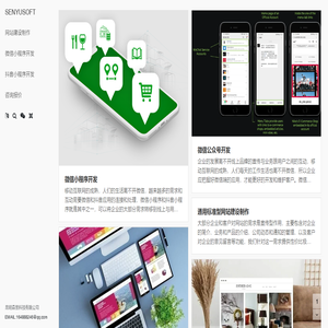 微信小程序开发|抖音小程序开发|网站建设制作|就选森昱科技