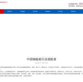 高碑店市铁岩钢板桩有限公司